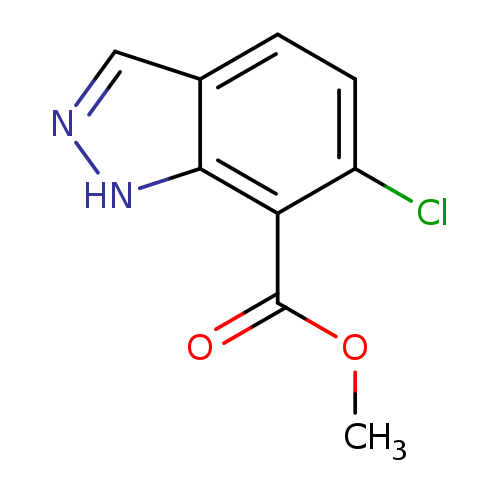 methyl 6-chloro-1H-indazole-7-carboxylate