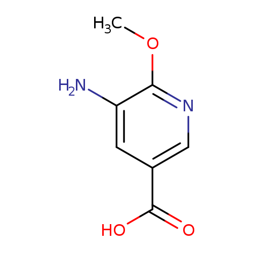 5-amino-6-methoxypyridine-3-carboxylicacid
