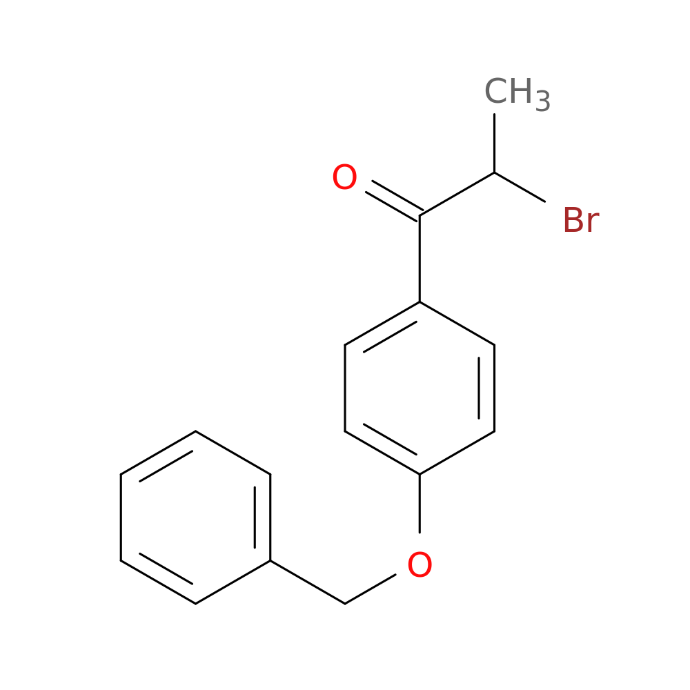 2-Bromo-1-[4-(phenylmethoxy)phenyl]-1-propanone