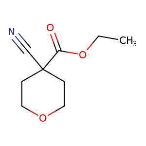 2H-Pyran-4-carboxylic acid, 4-cyanotetrahydro-, ethyl ester
