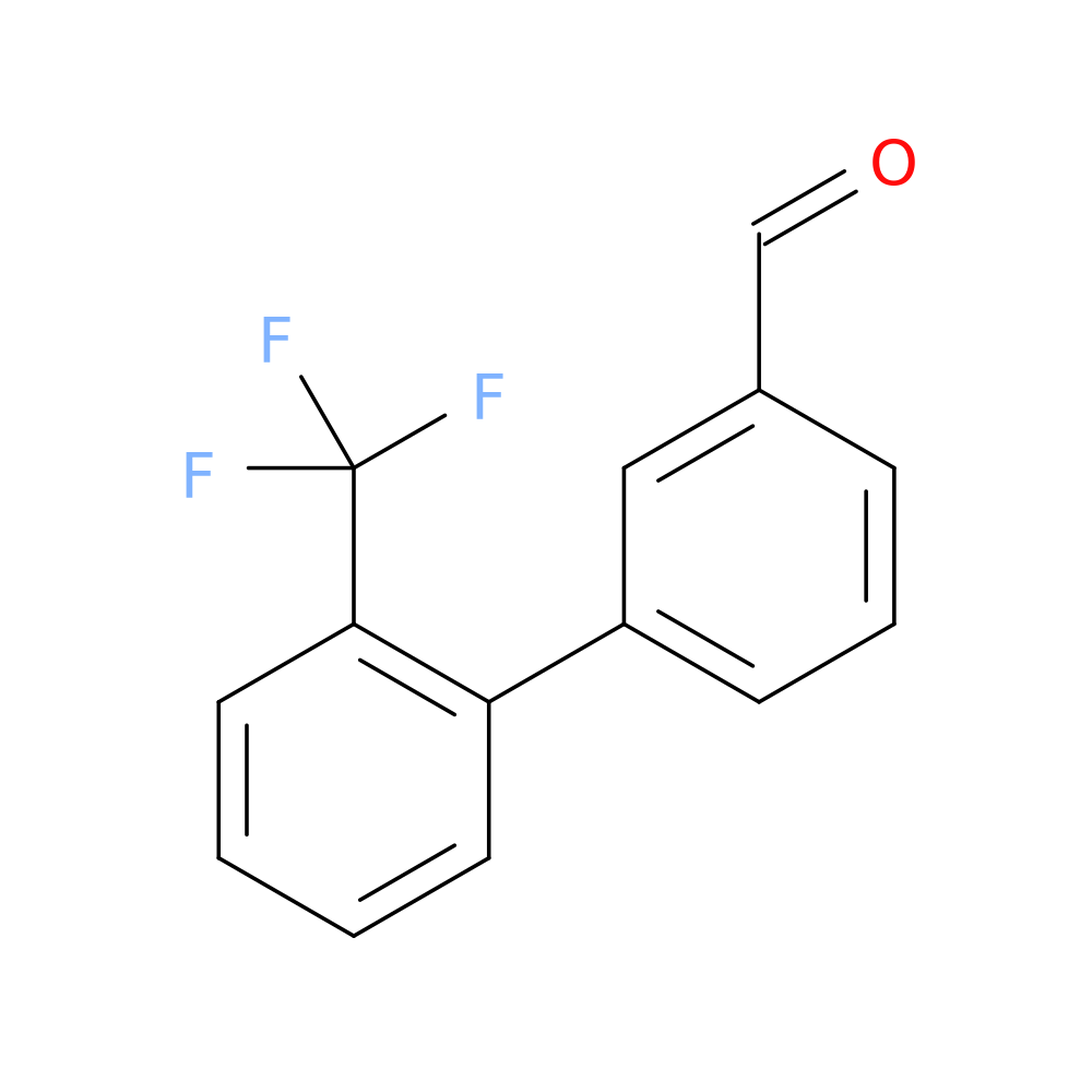 2'-(Trifluoromethyl)-[1，1'-biphenyl]-3-carbaldehyde