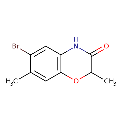 6-bromo-2,7-dimethyl-3,4-dihydro-2H-1,4-benzoxazin-3-one