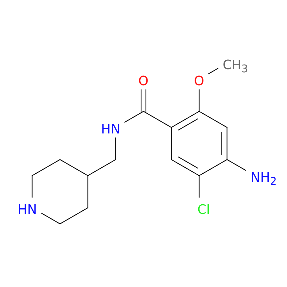 4-Amino-5-Chloro-2-Methoxy-N-(Piperidin-4-Ylmethyl)Benzamide