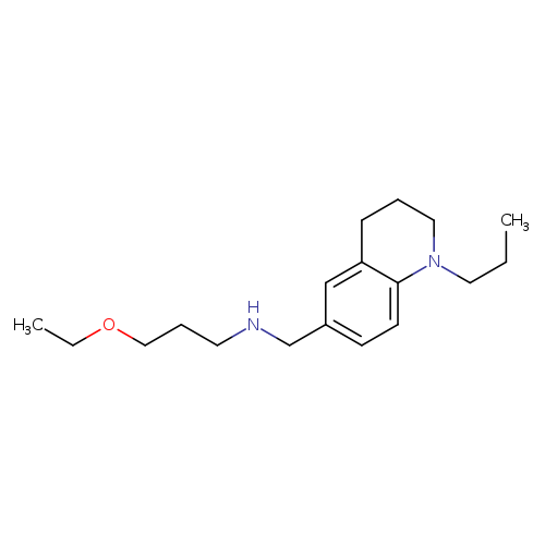 (3-Ethoxypropyl)[(1-propyl-1,2,3,4-tetrahydroquinolin-6-yl)methyl]amine