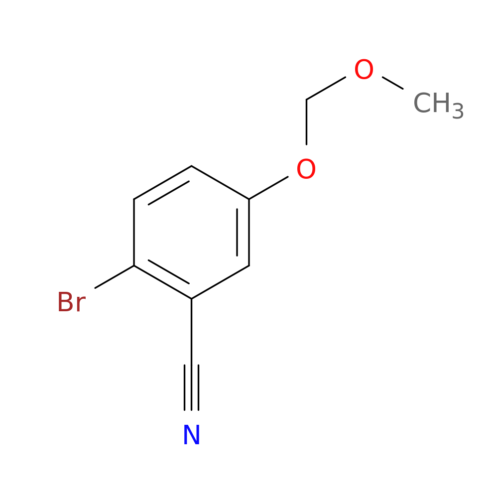 2-bromo-5-(methoxymethoxy)benzonitrile