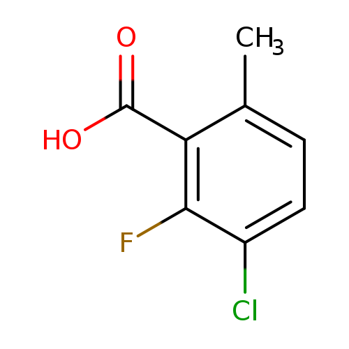 3-chloro-2-fluoro-6-methylbenzoicacid