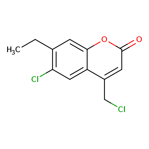 6-Chloro-4-(chloromethyl)-7-ethyl-2H-chromen-2-one