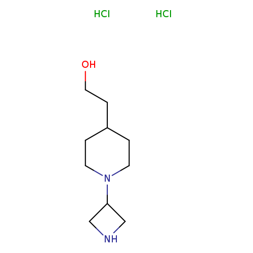 2-[1-(azetidin-3-yl)piperidin-4-yl]ethan-1-ol dihydrochloride