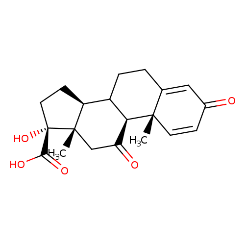 17a-Hydroxy-11-oxoandrosta-1,4-dien-3-one-17-carboxylic acid