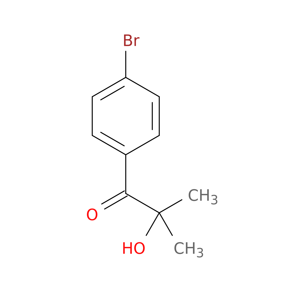 1-(4-bromophenyl)-2-hydroxy-2-methylpropan-1-one