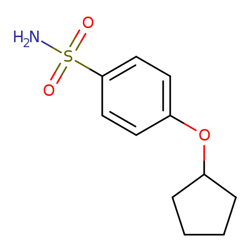 4-(cyclopentyloxy)benzene-1-sulfonamide