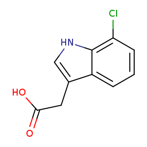 1H-Indole-3-acetic acid, 7-chloro-