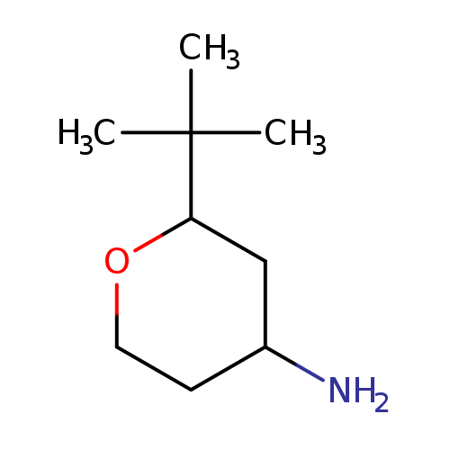 2-(tert-Butyl)tetrahydro-2H-pyran-4-amine