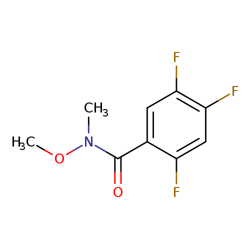 2,4,5-trifluoro-N-methoxy-N-methylbenzamide