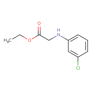 ethyl 2-[(3-chlorophenyl)amino]acetate