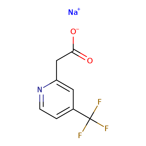 sodium 2-(4-(trifluoromethyl)pyridin-2-yl)acetate
