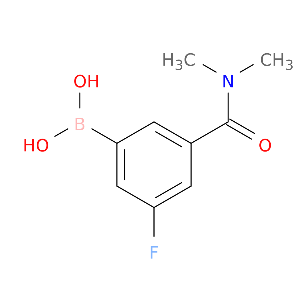 5-(Dimethylcarbamoyl)-3-fluorophenylboronic acid