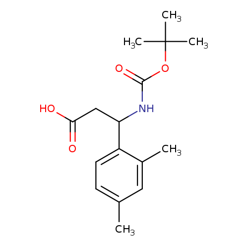 3-{[(tert-butoxy)carbonyl]amino}-3-(2,4-dimethylphenyl)propanoic acid