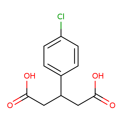 3-(4-Chlorophenyl)pentanedioic acid