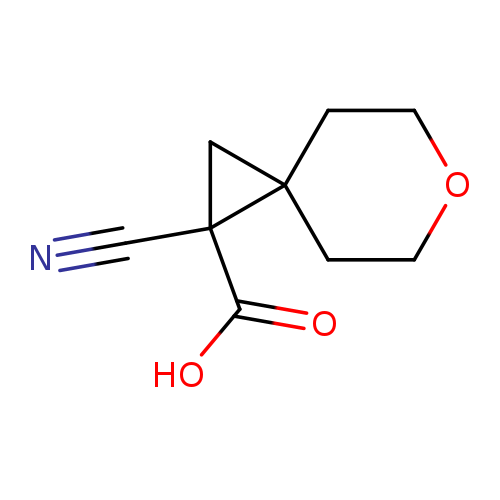 1-cyano-6-oxaspiro[2.5]octane-1-carboxylic acid