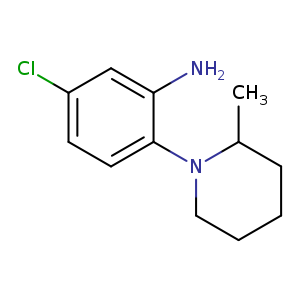 5-Chloro-2-(2-methylpiperidin-1-yl)aniline