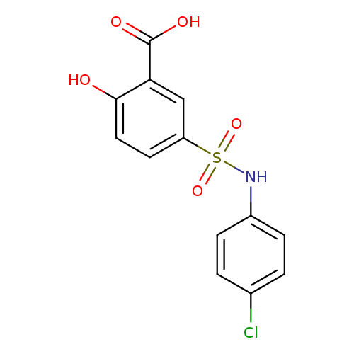 5-(N-(4-Chlorophenyl)sulfamoyl)-2-hydroxybenzoic acid