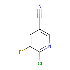 3-Pyridinecarbonitrile, 6-chloro-5-fluoro-