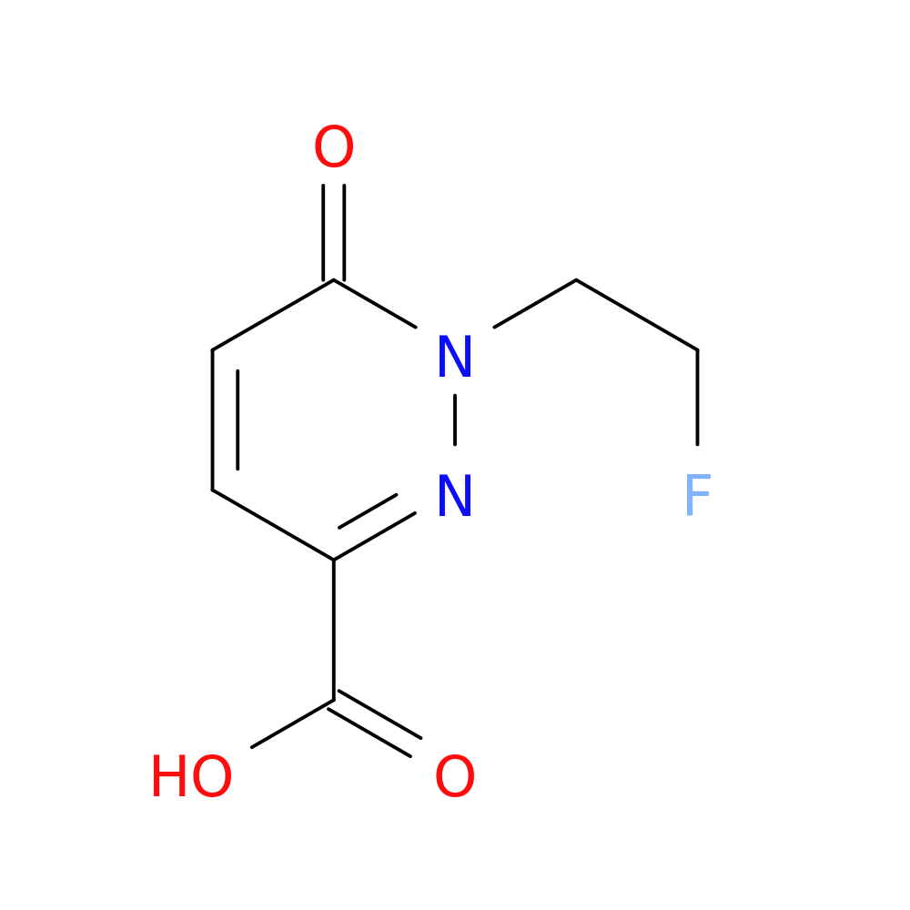 1-(2-fluoroethyl)-6-oxo-1,6-dihydropyridazine-3-carboxylic acid