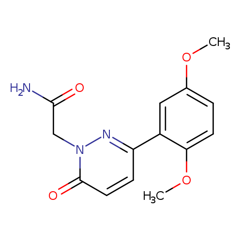 2-[3-(2,5-dimethoxyphenyl)-6-oxo-1,6-dihydropyridazin-1-yl]acetamide