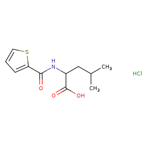 N-(2-Thienylcarbonyl)leucine hydrochloride