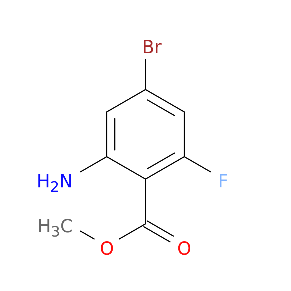 Methyl 2-amino-4-bromo-6-fluorobenzoate