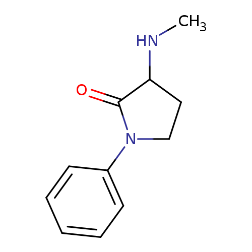 3-(methylamino)-1-phenylpyrrolidin-2-one