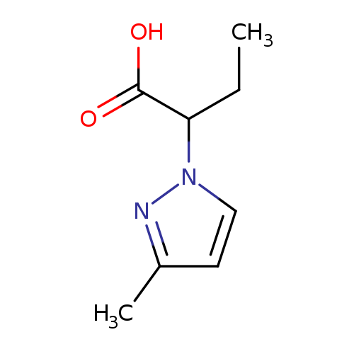 2-(3-Methyl-1H-pyrazol-1-yl)butanoic acid