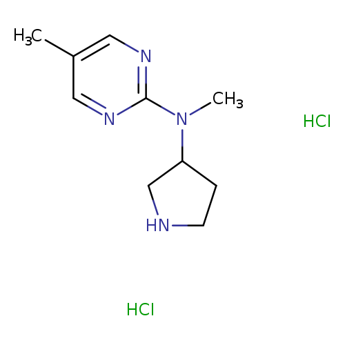 "N,5-dimethyl-N-(pyrrolidin-3-yl)pyrimidin-2-amine dihydrochloride"