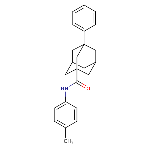 N-(4-methylphenyl)-3-phenyladamantane-1-carboxamide