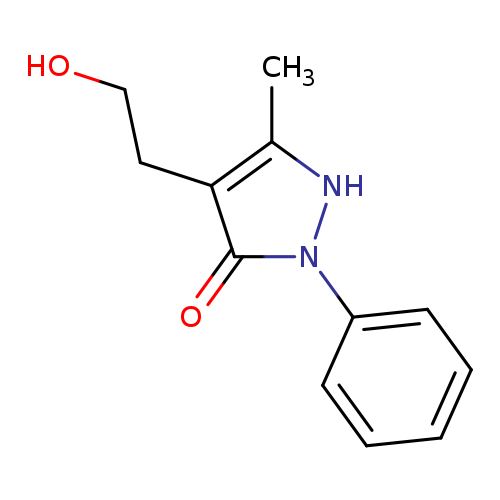 4-(2-hydroxyethyl)-5-methyl-2-phenyl-1H-pyrazol-3-one