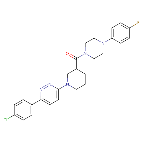3-(4-chlorophenyl)-6-{3-[4-(4-fluorophenyl)piperazine-1-carbonyl]piperidin-1-yl}pyridazine