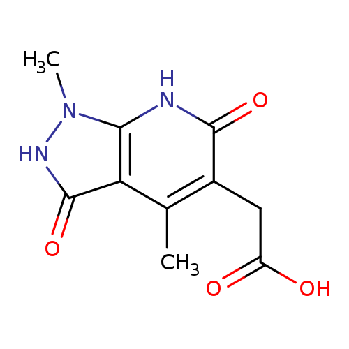 2-{1,4-dimethyl-3,6-dioxo-1H,2H,3H,6H,7H-pyrazolo[3,4-b]pyridin-5-yl}acetic acid
