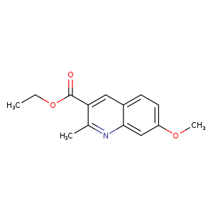 7-Methoxy-2-methylquinoline-3-carboxylic acid ethyl ester