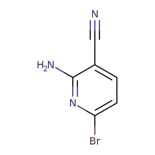 3-Pyridinecarbonitrile, 2-amino-6-bromo-