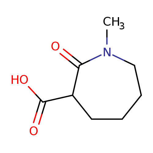 1-methyl-2-oxoazepane-3-carboxylic acid