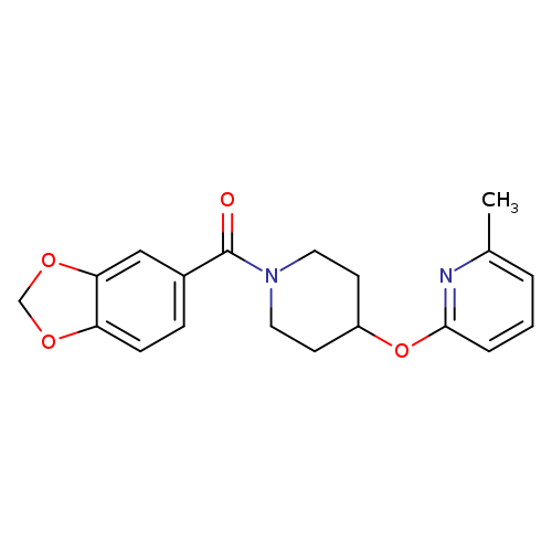 2-{[1-(2H-1,3-benzodioxole-5-carbonyl)piperidin-4-yl]oxy}-6-methylpyridine