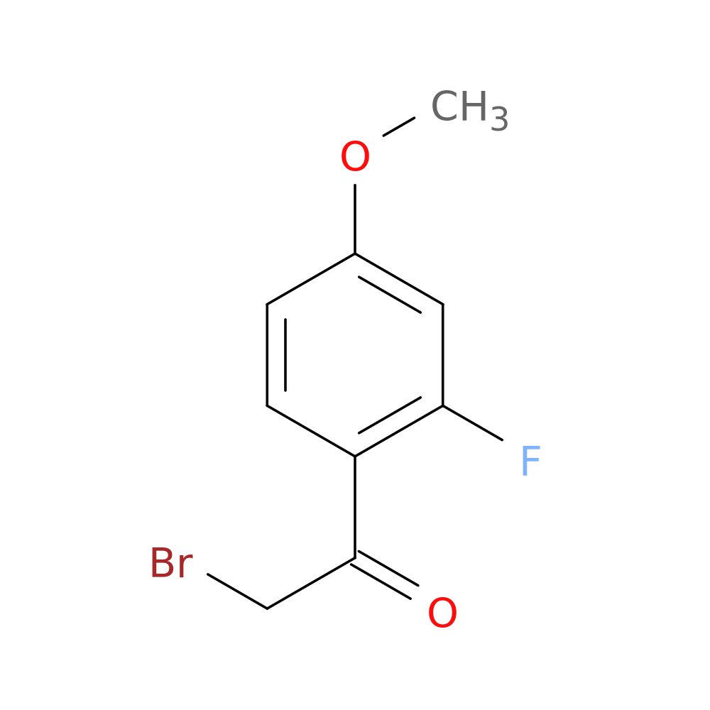2-Bromo-1-(2-fluoro-4-methoxyphenyl)ethanone