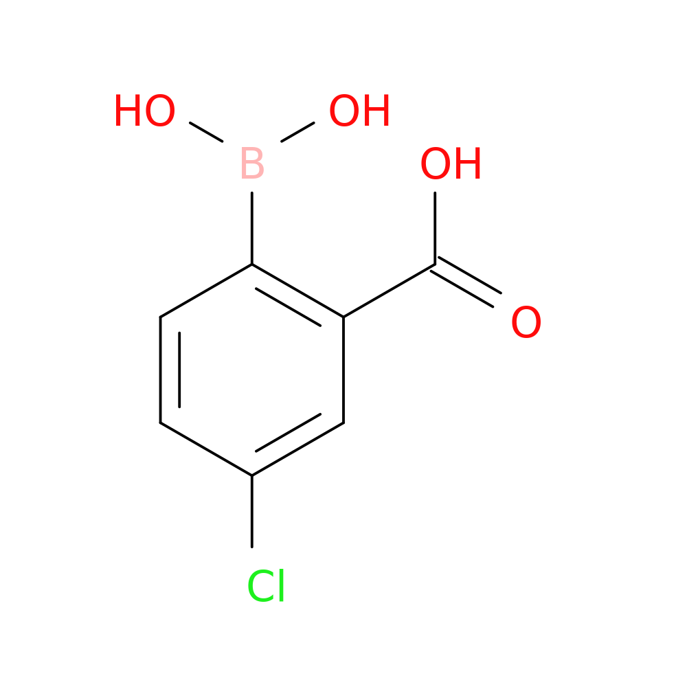 Benzoic acid, 2-borono-5-chloro-