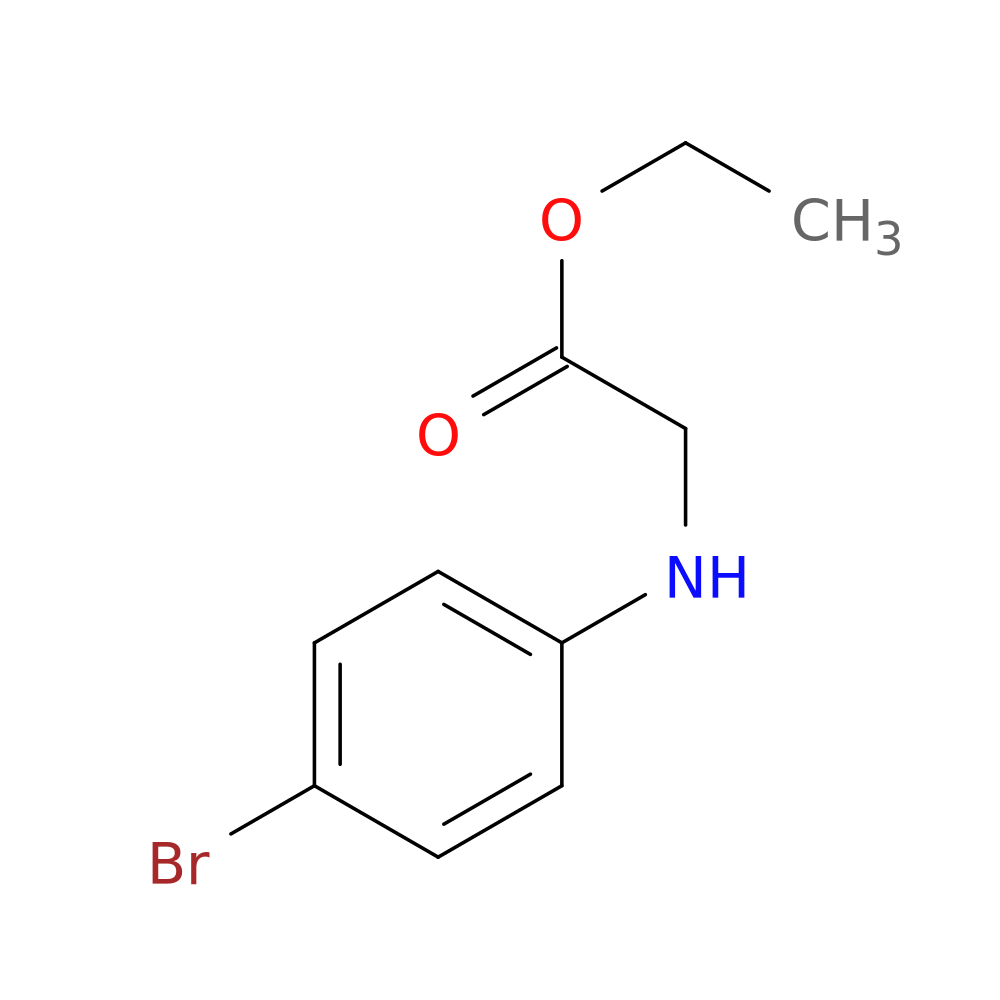 Ethyl 2-[(4-bromophenyl)amino]acetate