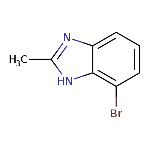 1H-Benzimidazole, 7-bromo-2-methyl-