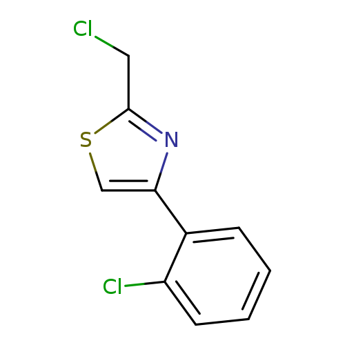2-(chloromethyl)-4-(2-chlorophenyl)-1,3-thiazole