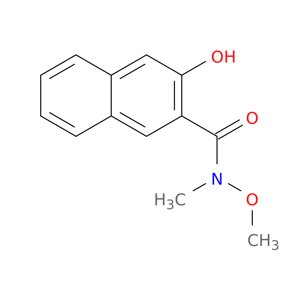 2-Naphthalenecarboxamide, 3-hydroxy-N-methoxy-N-methyl-