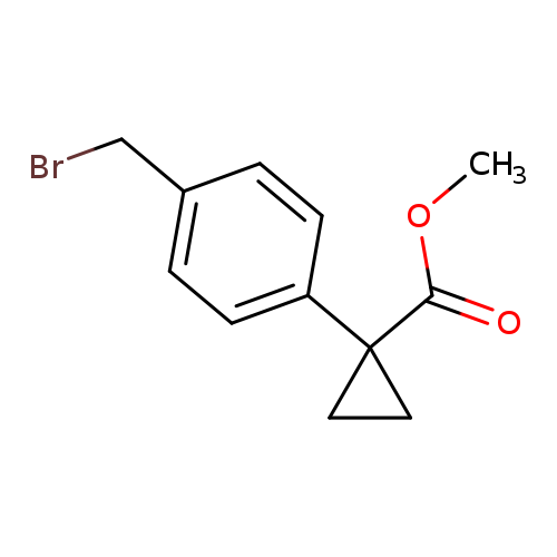 methyl 1-(4-(bromomethyl)phenyl)cyclopropanecarboxylate