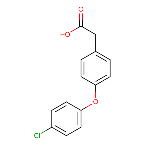 Benzeneacetic acid, 4-(4-chlorophenoxy)-